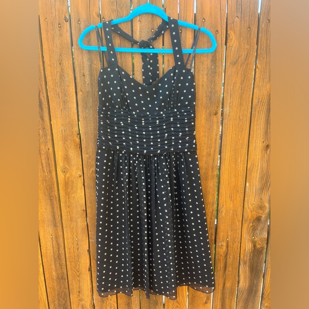 Laundry Polkadot Halter Dress